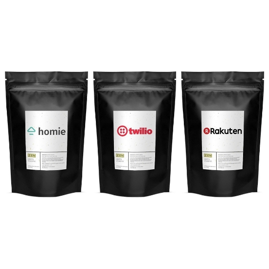 Lemon Verbena Bath Salts in Black Stand-Up Pouch - Default