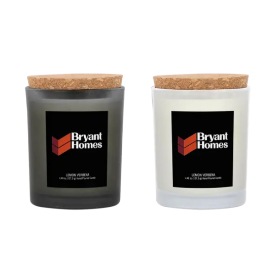 Niva Frosted 6oz Candle With Cork Lid - Group