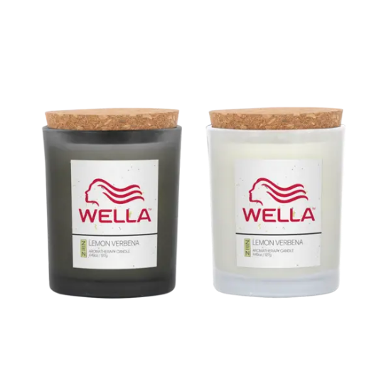 ZEN Niva 6oz Frosted Candle with Cork Lid - Group