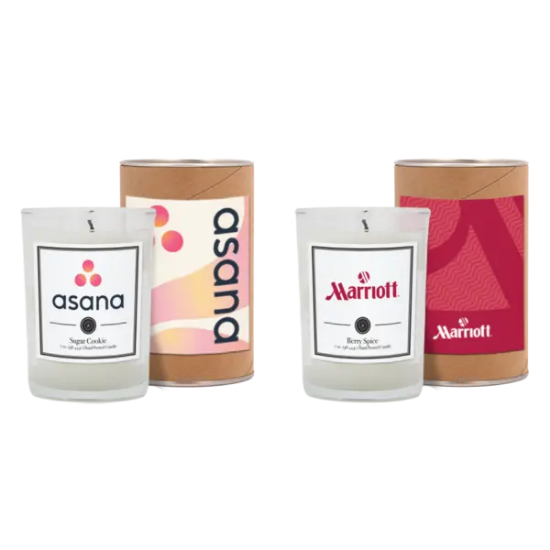 8 oz. Scented Tumbler Candle in a Cardboard Gift Tube w/ Metal Lid - Group