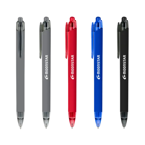 Flex Recycled Ballpoint with Rubber Coating - Group