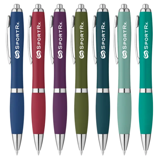 Curvy Matte Ballpoint Pen - Group