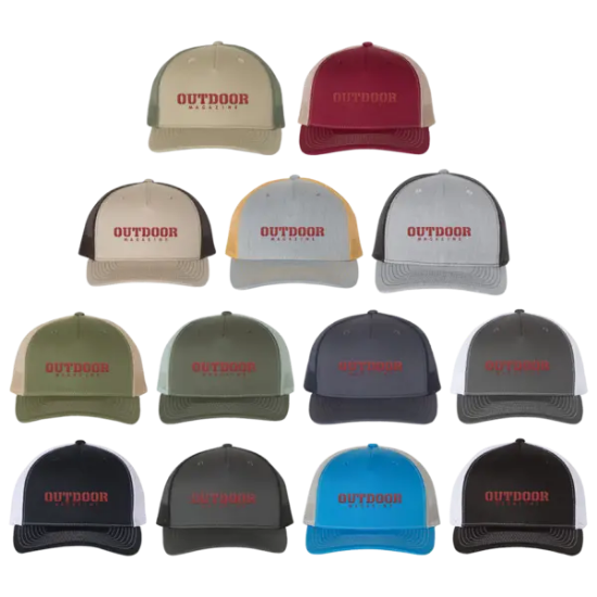 Richardson 112FP Five-Panel Snapback Trucker Hat - Group