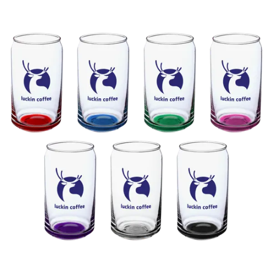 Crafty 16 oz ARC Can Shaped Beer Glasses - Group