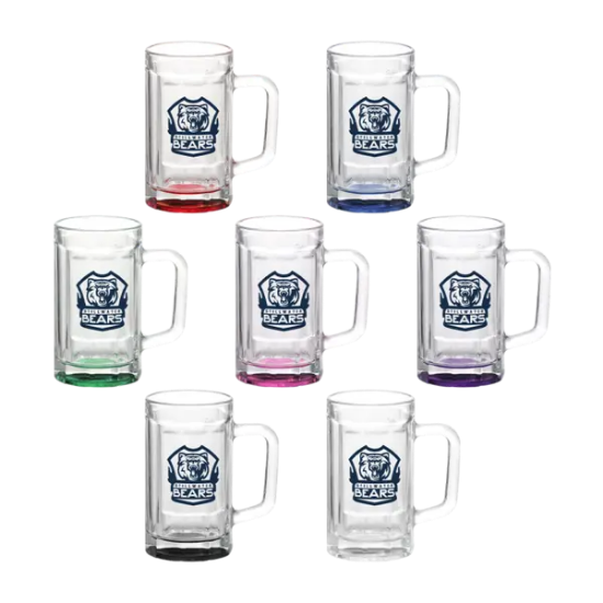 Chug 15 oz. Sports Fan Glass Beer Mug - Group