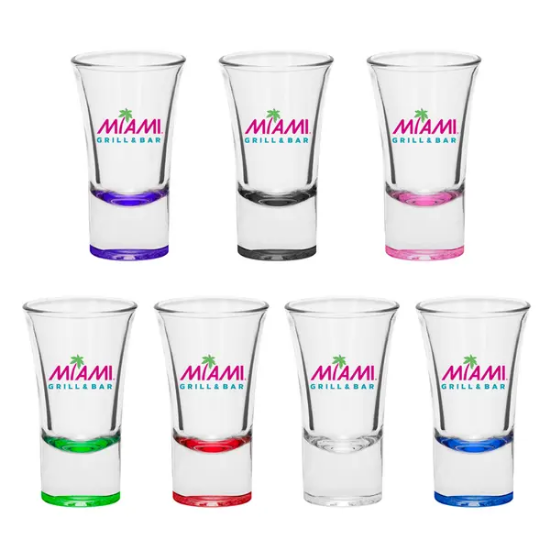 Bottom's Up 2 oz. Lord Shooter Etched Shot Glass - Group