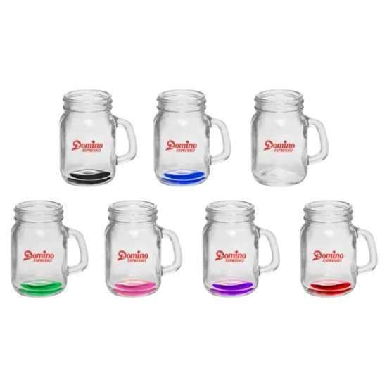 Handcrafted 4.5 oz Mason Jar Sampler Glass - Group