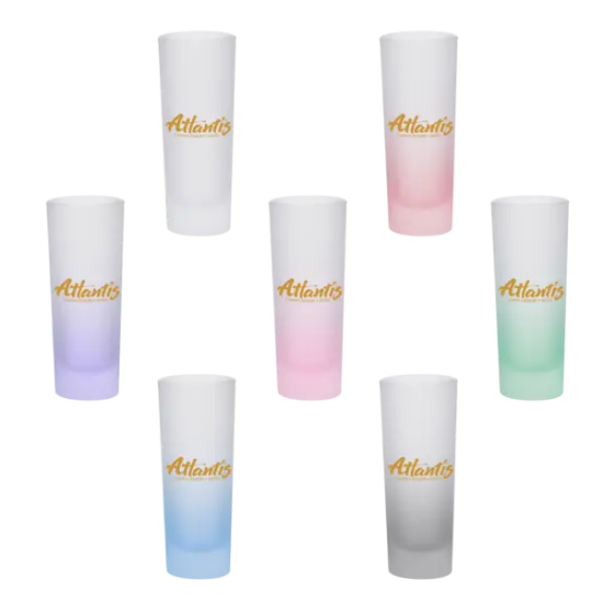 Last Drop 2 oz Frosted Shooter Shot Glass - Group