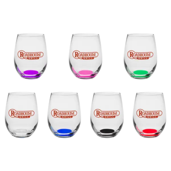 Santa Rosa 9 oz Libbey Stemless Wine Glasses - Group