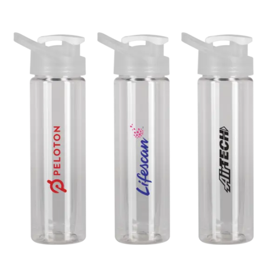 YUMA 25 oz. Clear Freedom Bottle with Guzzler Lid - Group