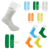 IMPORT Comfy-Fit Single Side Non-Slip Grip Socks - Group