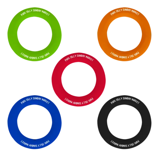 Disc-O-Wrist Silicone Flying Disc - Group