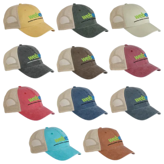 Sportsman SP510 Pigment Dyed Trucker Cap - Group