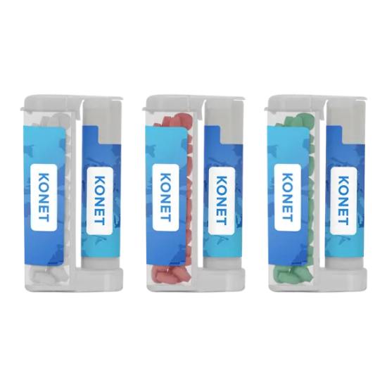 Sugar Free Mints in a Rectangular Flip-Top Duo w/ Natural Lip Moisturizer - Group