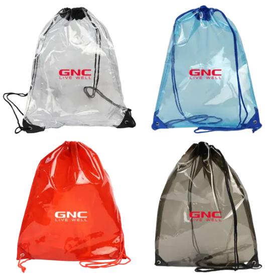 Phoenix Clear Drawstring Backpack - Group