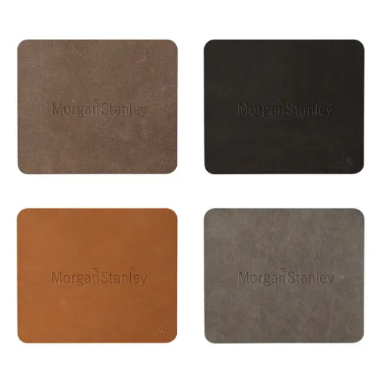 Hackler Leather Mouse Pad - Group