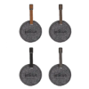 Juniper Felt Round Luggage Tag - Group