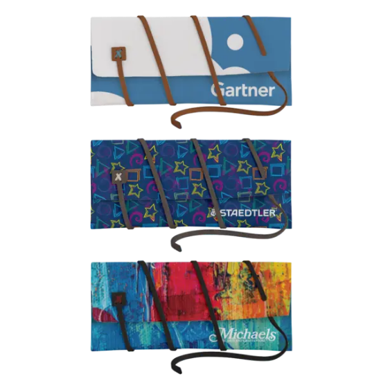 Lincoln Dye-Sublimated Felt Amenities Pouch - Group