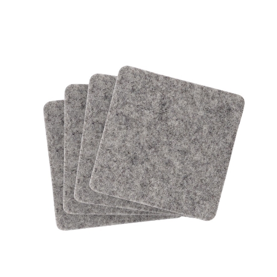Linden Felt Coasters (Set of 4) - Default