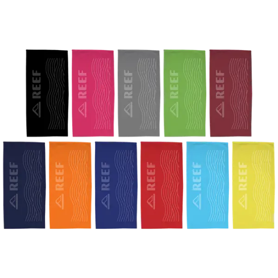 Basic Weight Colored Beach Towel Tone on Tone - Group