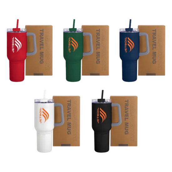 Key West 22 oz SS Travel Mug w/Can Cooler - Group