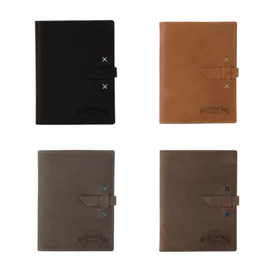 Mini Tasker Leather Mini Padfolio - Group