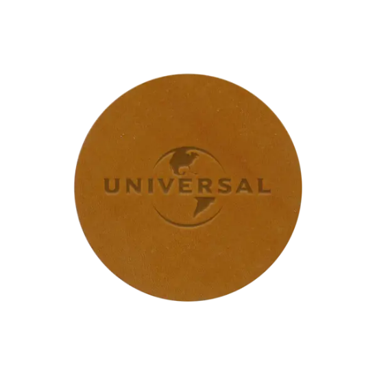 2 1/2" Leather Circle Patch - Group