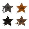 Stella Leather Star Ornament - Group