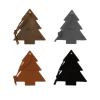 Tannenbaum Leather Tree Ornament - Group