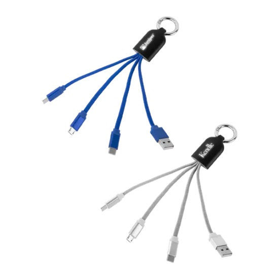 Jellyfish Light-Up Braided Charging Cable - Group