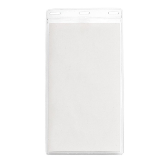 4" x 8" Printed Oversized Vertical Vinyl Pouch - Default