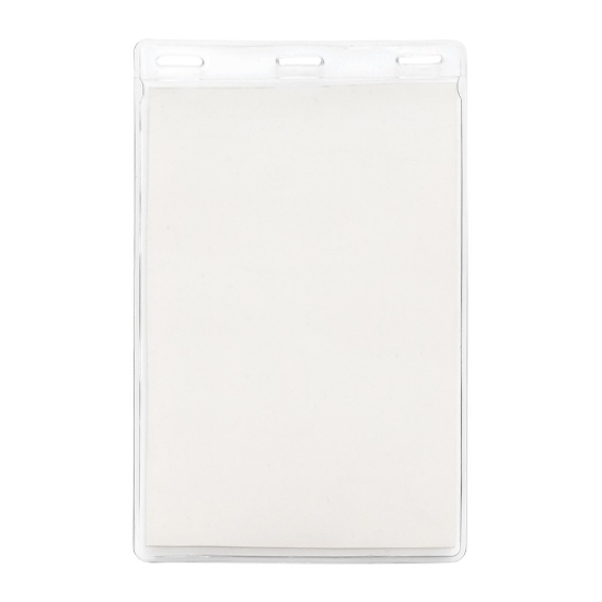 4" x 6" Printed Large Vertical Vinyl Pouch - Default