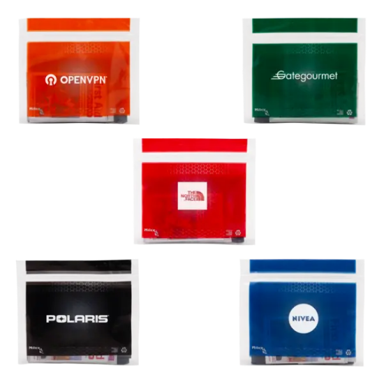 Tradeshow Safety & First Aid Kit in a Resealable Plastic Bag - Group