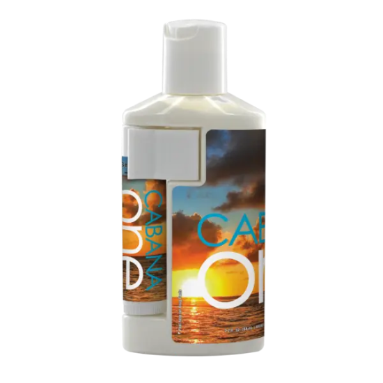 2 oz Duo Bottle with SPF 30 Sunscreen and SPF 15 Lip Balm in White Tube - Group