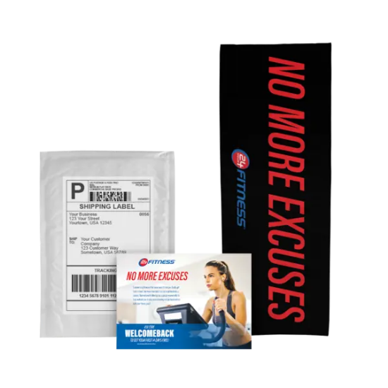 Dye-Sublimated Cooling Towel Mailer Kit