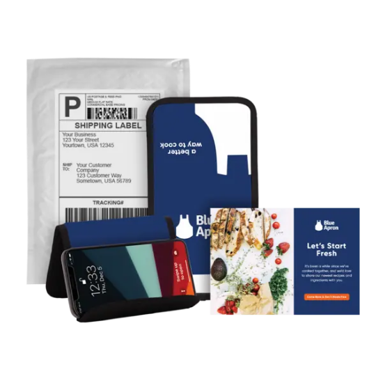 MobiStand Dye-Sublimated Adjustable Phone and Tablet Stand Mailer Kit