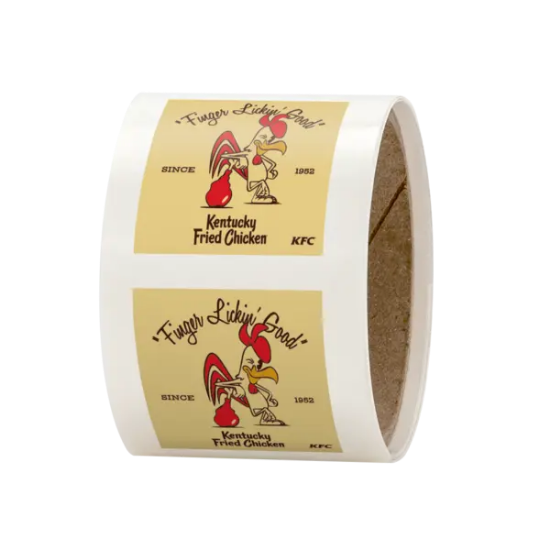 3" x 3" Square Roll Labels