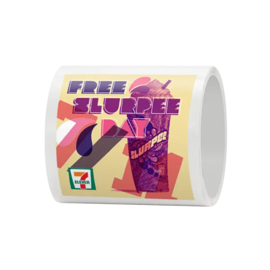 4" x 4" Square Roll Labels