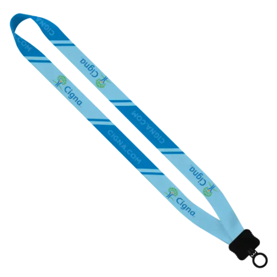 3/4" Dye-Sublimated Waffle Weave Lanyard