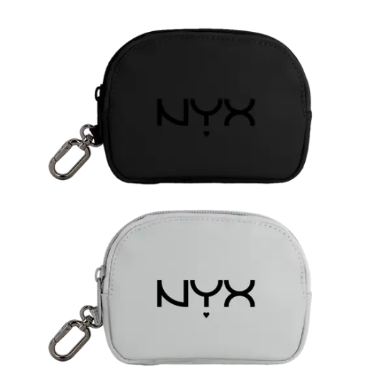 Branson Round Recycled PU Zip Pouch