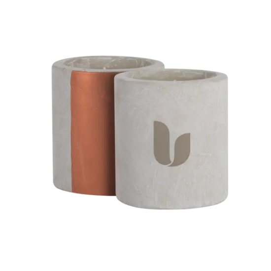 Aura 3 oz. Concrete Candle