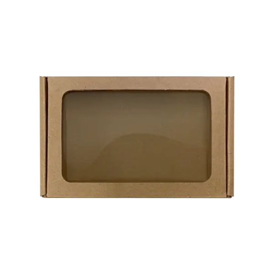 6" x 4" Cardboard Box with Window Lid