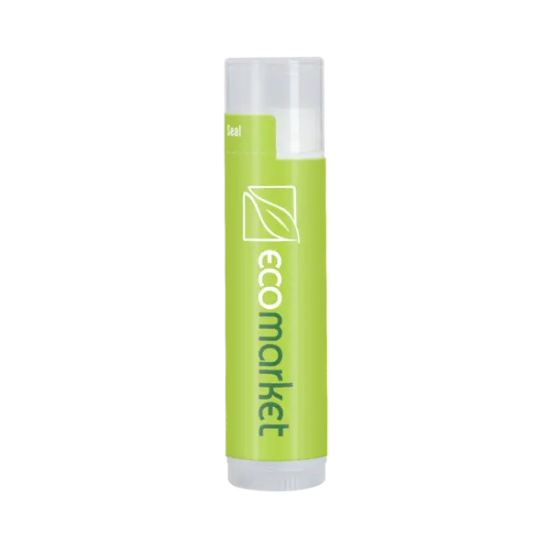 Natural Lip Moisturizer with Organic Ingredients in Clear Tube