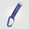 Strap Happy Carabiner Keychain Blue