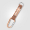 Strap Happy Carabiner Keychain Rose Gold