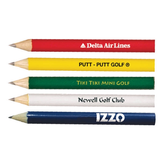 Church Pew Golf Pencils - Group