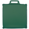 Square Vinyl Stadium Seat Cushions - 1" Foam Green