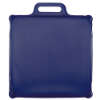 Square Vinyl Stadium Seat Cushions - 1" Foam Royal Blue