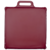 	Square Vinyl Stadium Seat Cushions - 2" Foam Maroon