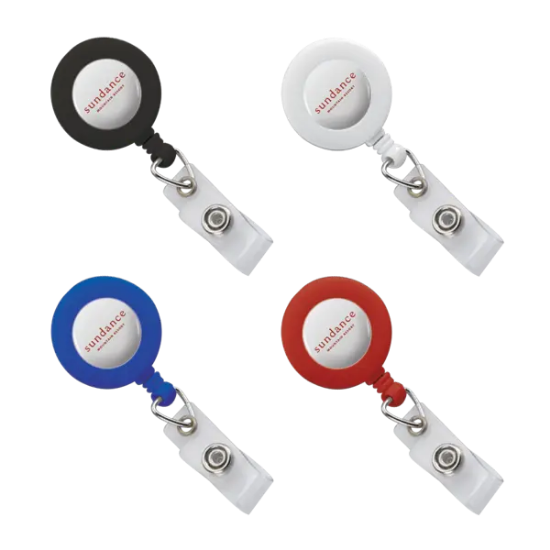 Retractable Badge Reel with Belt Clip